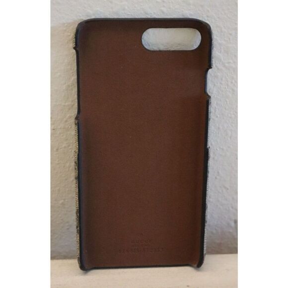 Authentic Gucci Unisex-Adult Cat Patch GG Supreme iPhone 8 Phone Case - Picture 3 of 8